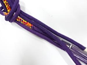 未使用品　正絹　手組帯締め